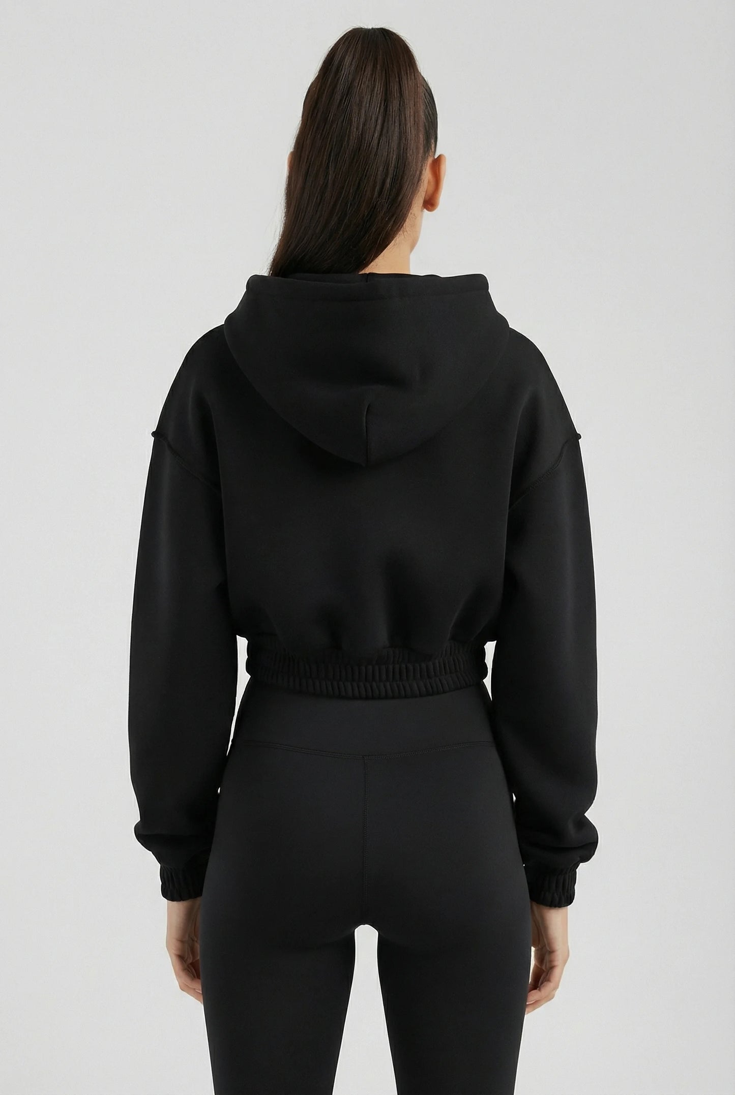 Flavius cropped black jacket