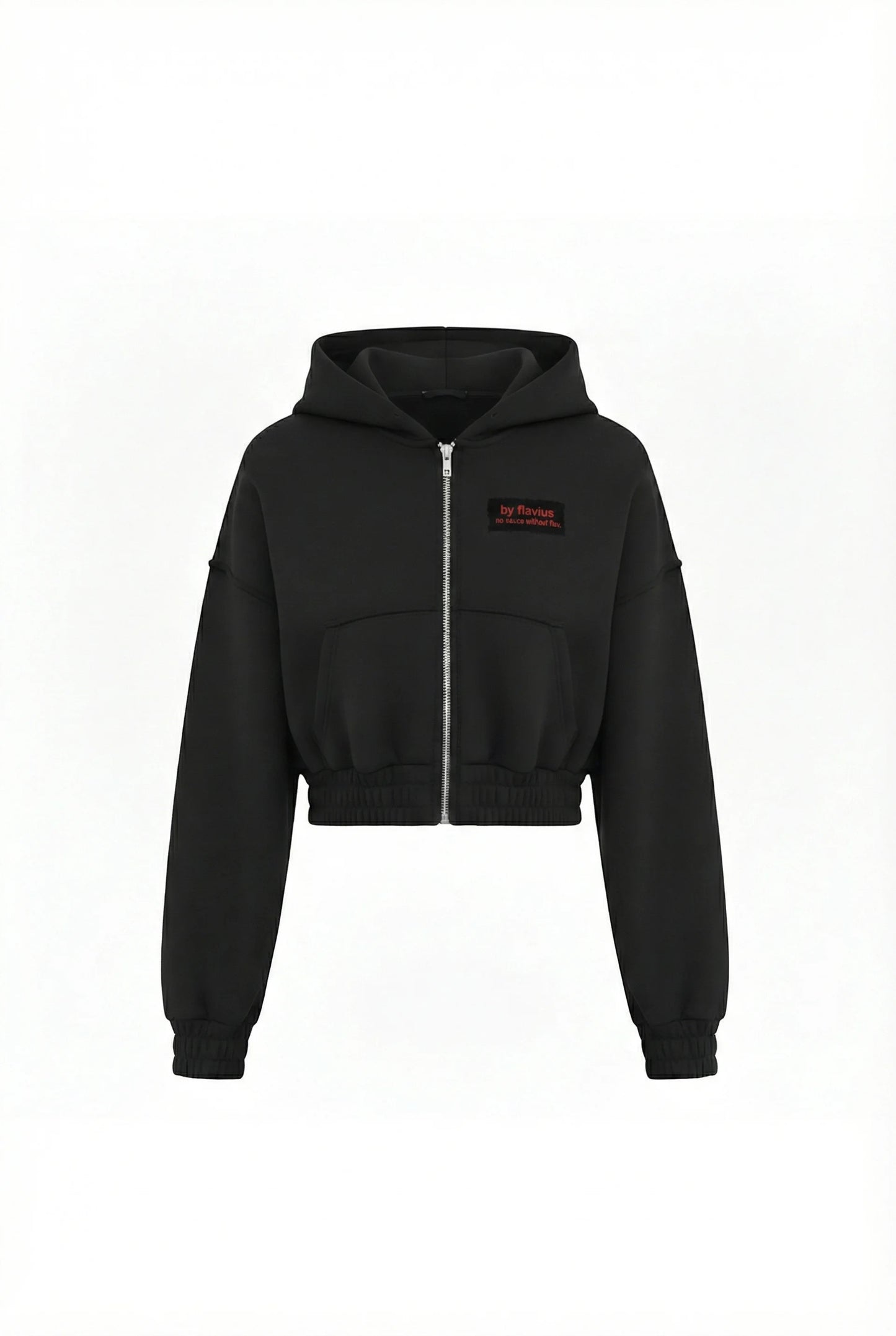 Flavius cropped black jacket