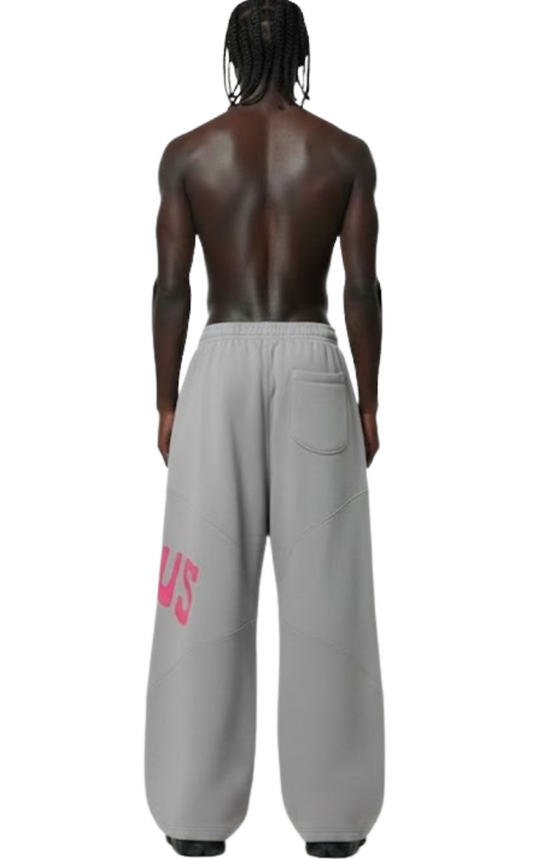 BLOOD CIRCUIT GRAY WIDE PANTS