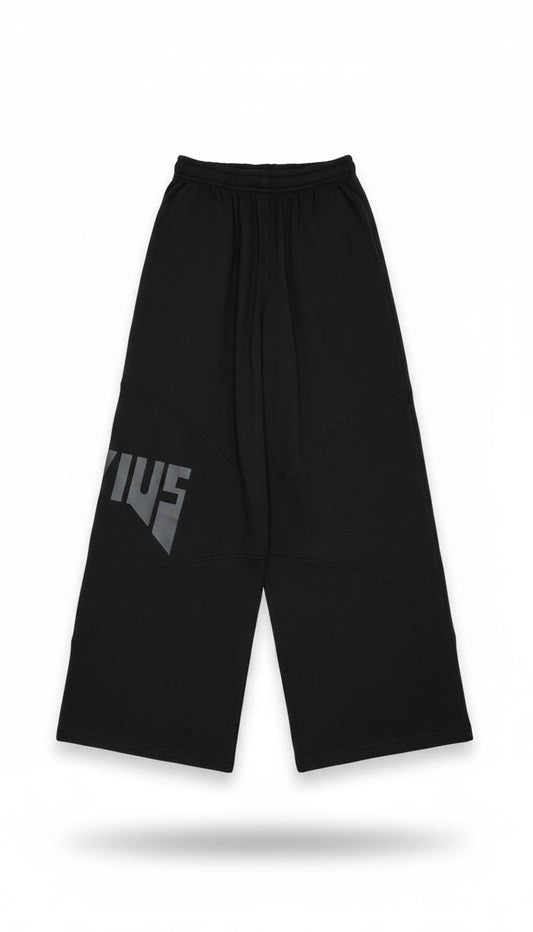 BLOOD CIRCUIT BLACK WIDE PANTS